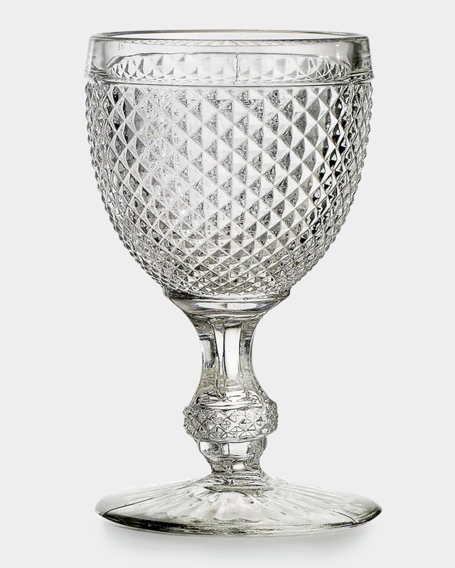 Bicos Clear Water Goblet Glass